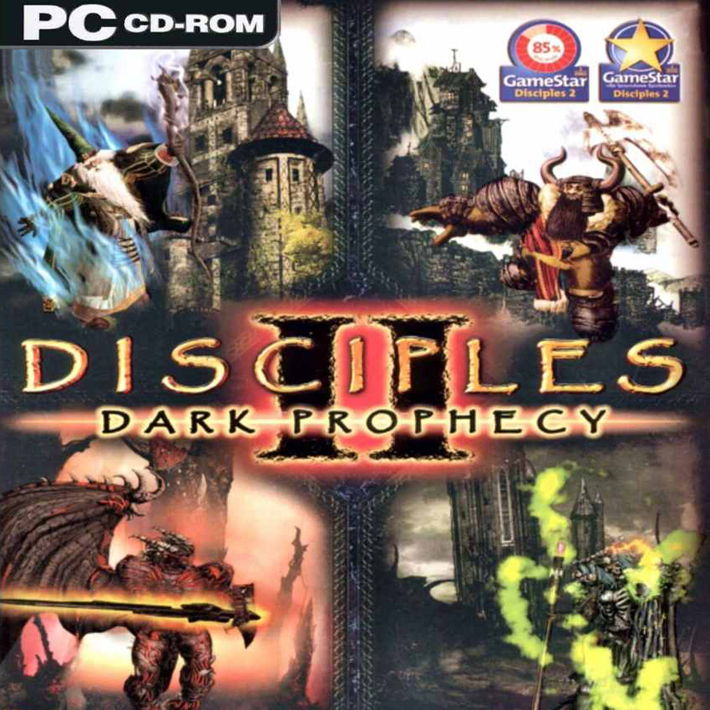 Disciples 2: Dark Prophecy - pedn CD obal 2