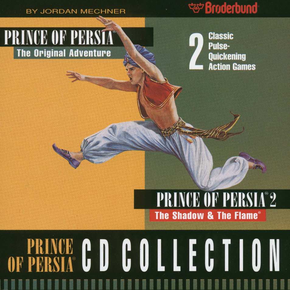 Prince of Persia 1 & 2 Collection - pedn CD obal