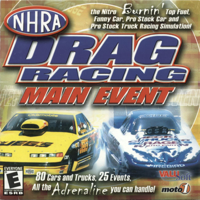 NHRA Drag Racing: Main Event - pedn CD obal