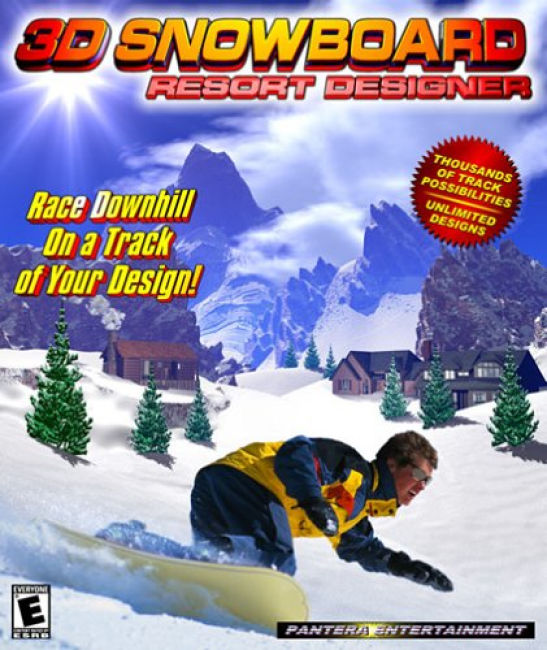 3D Snowboard Resort Designer - pedn CD obal