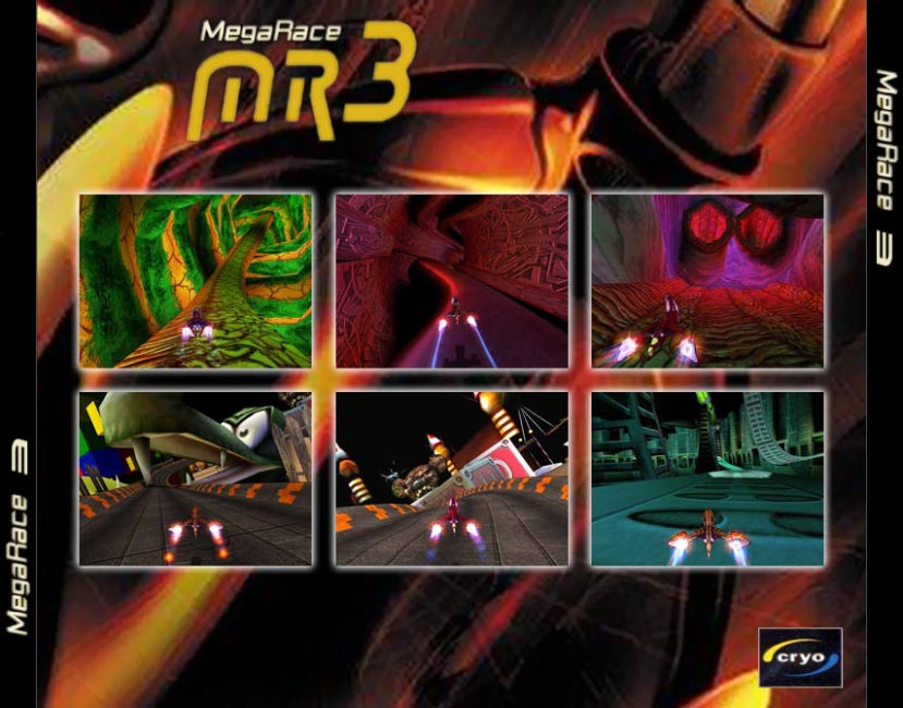 MegaRace 3 - zadn CD obal