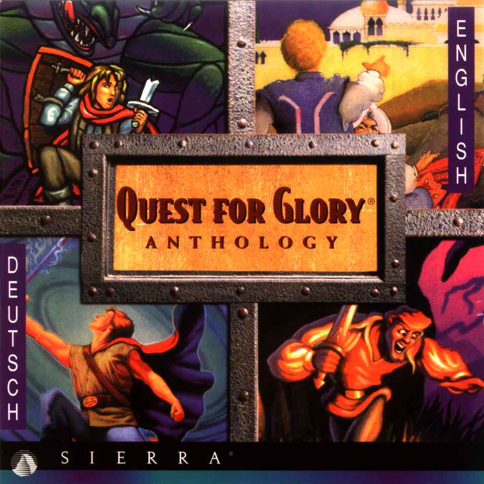 Quest for Glory: Anthology - pedn CD obal