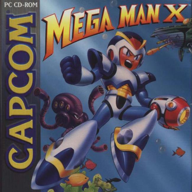 MegaMan X - pedn CD obal