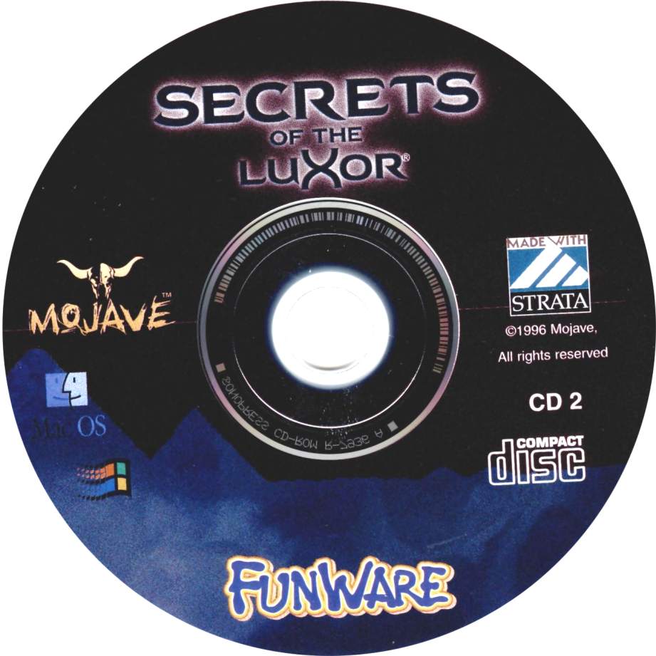 Secrets of the Luxor - CD obal 2