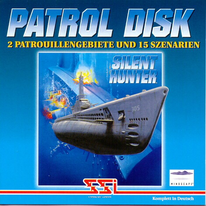 Silent Hunter: Patrol Disk 1 - pedn CD obal