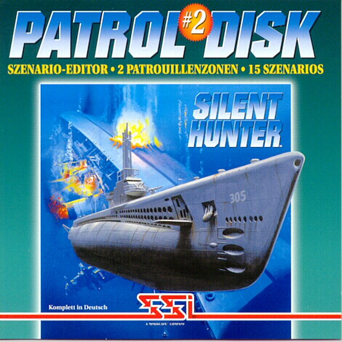 Silent Hunter: Patrol Disk 2 - pedn CD obal