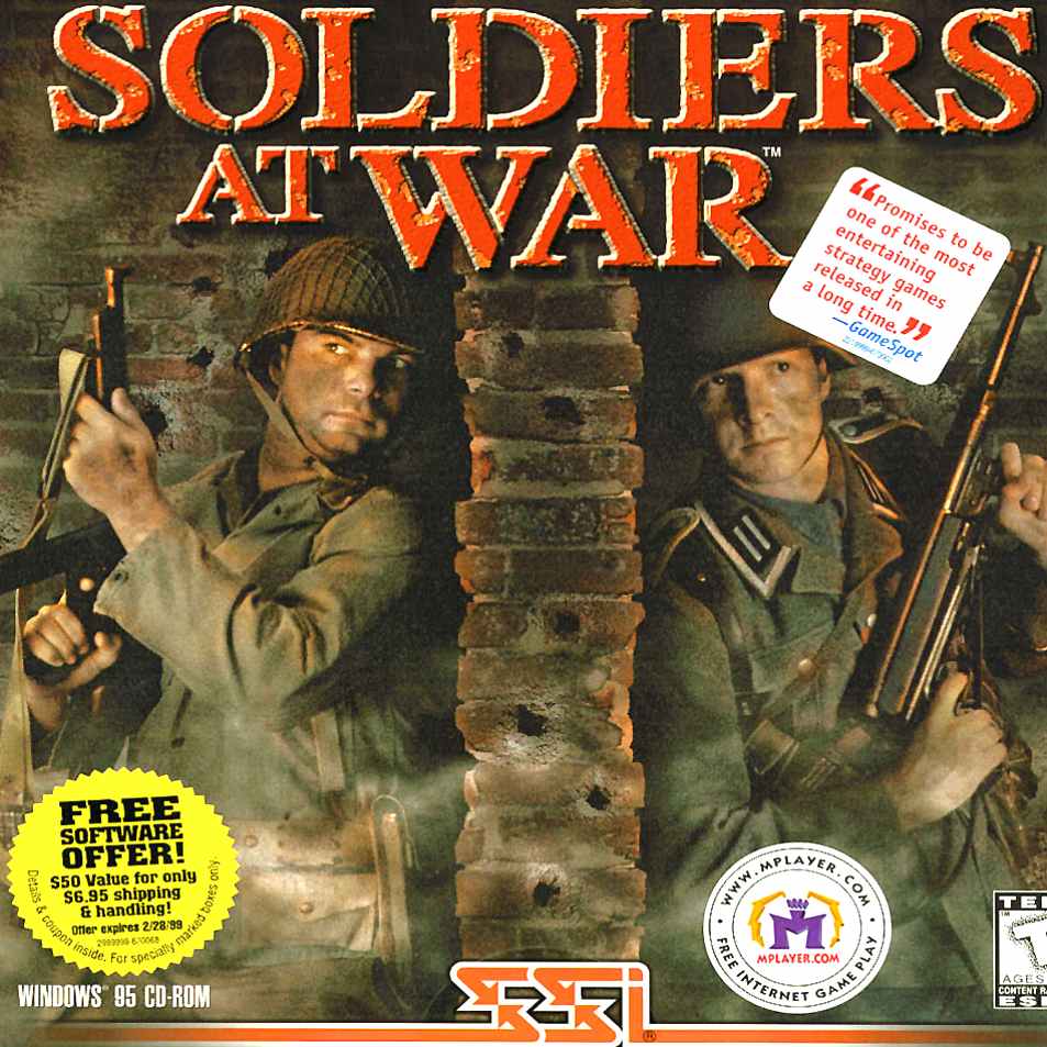Soldiers at War - pedn CD obal