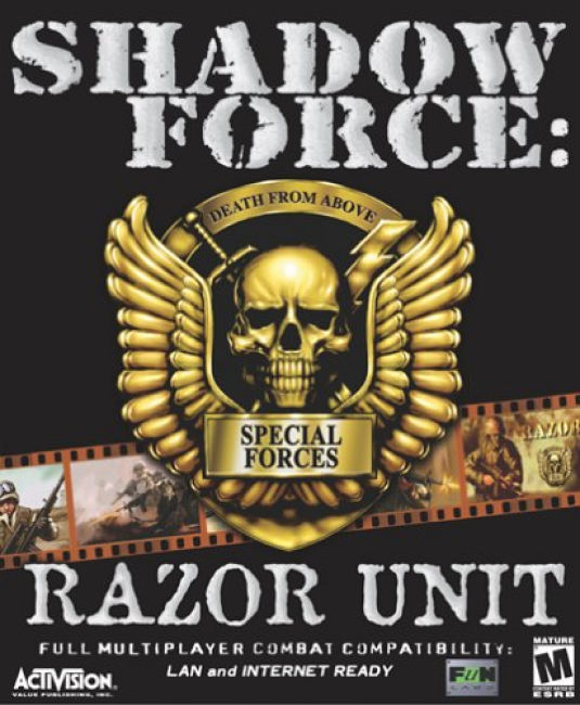 Shadow Force: Razor Unit - pedn CD obal 2