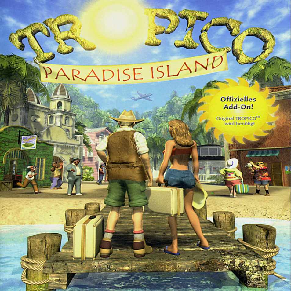 Tropico: Paradise Island - pedn CD obal 2