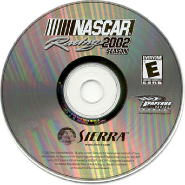 Nascar Racing 2002 Season - CD obal