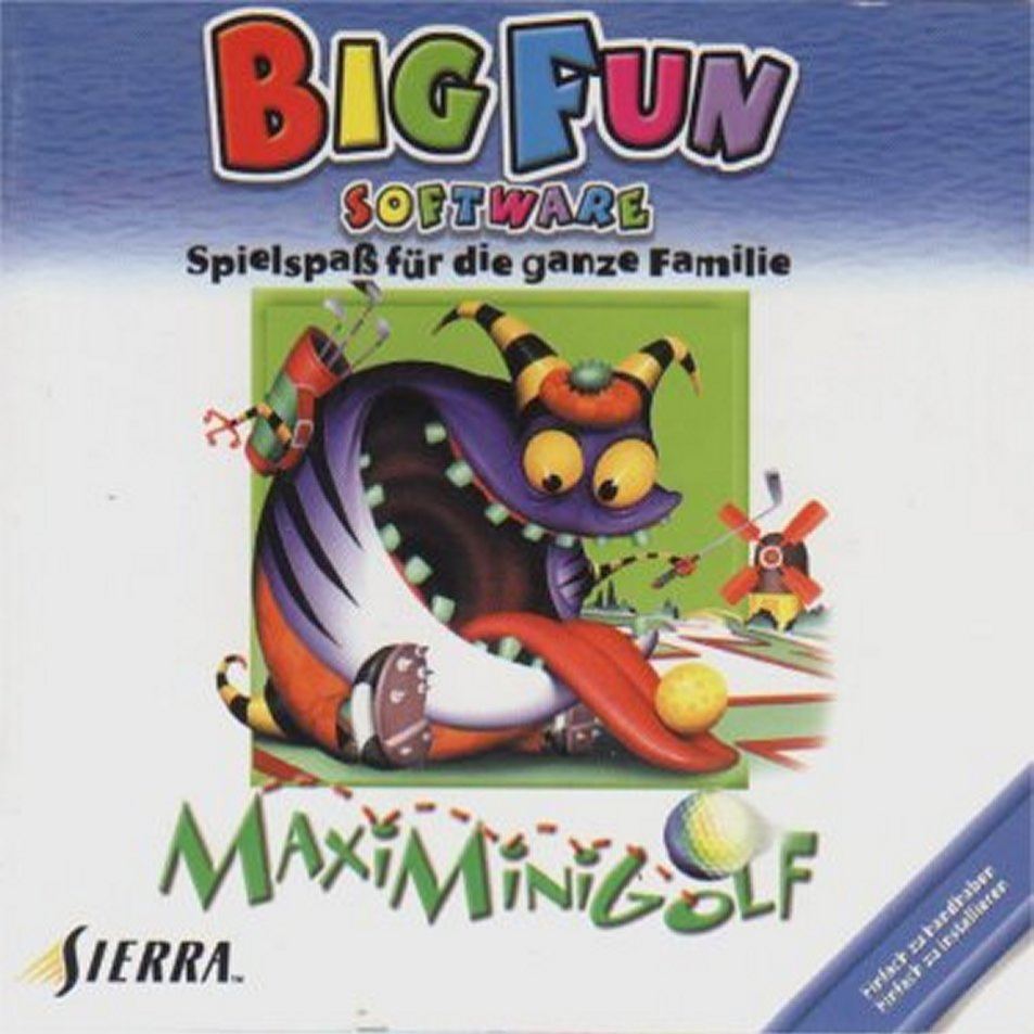 MaxiMiniGolf - pedn CD obal