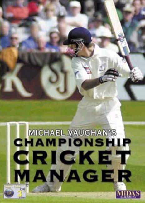 Michael Vaughan's Chanpinship Cricket Manager - pedn CD obal