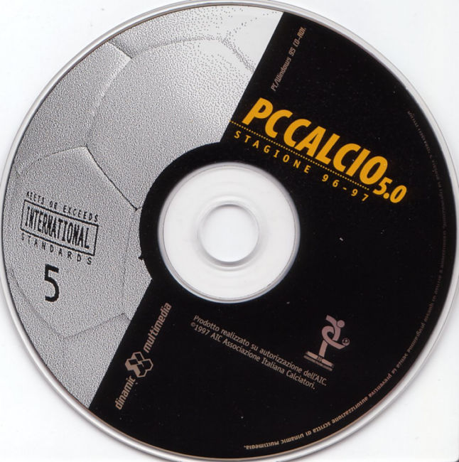 PC Calcio 5: '96-97 - CD obal