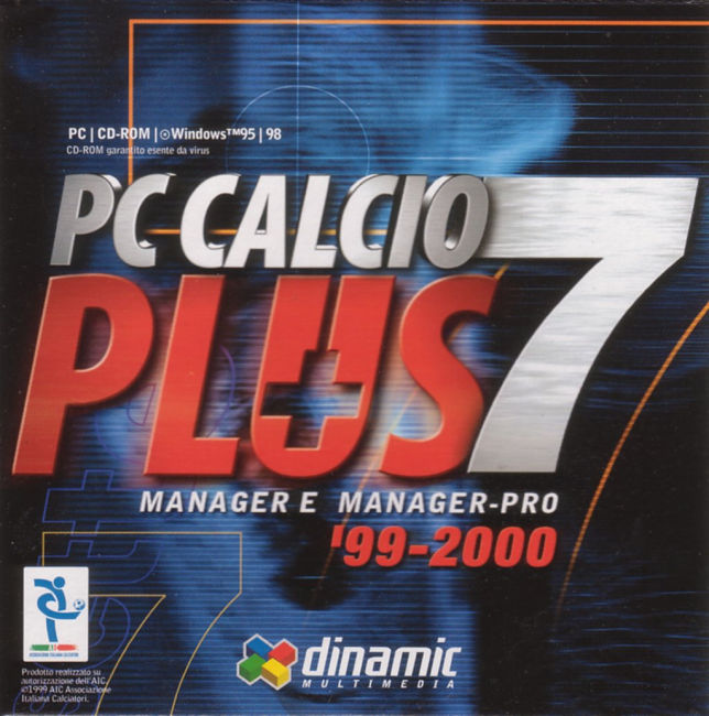 PC Calcio 7 Plus: '99-2000 - pedn CD obal