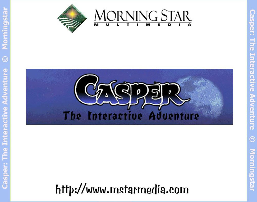 Casper: The Ineractive Adventure - zadn CD obal