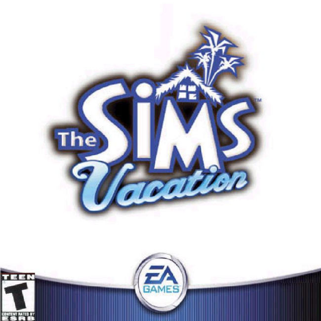 The Sims: Vacation - pedn CD obal