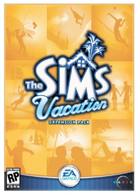 The Sims: Vacation - pedn CD obal 2