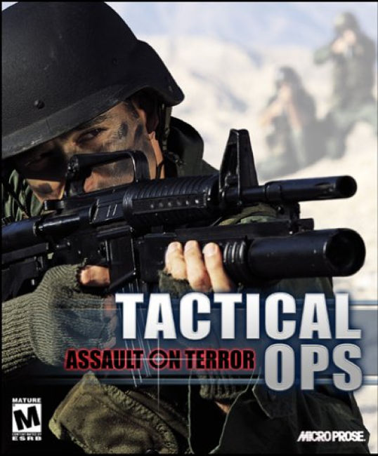 Tactical Ops: Assault on Terror - pedn CD obal