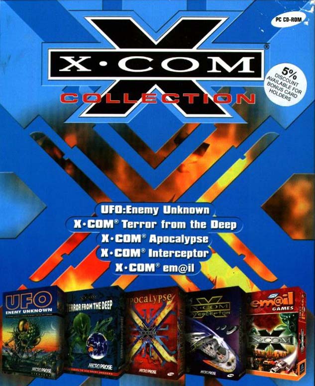 X-COM: Collection - pedn CD obal