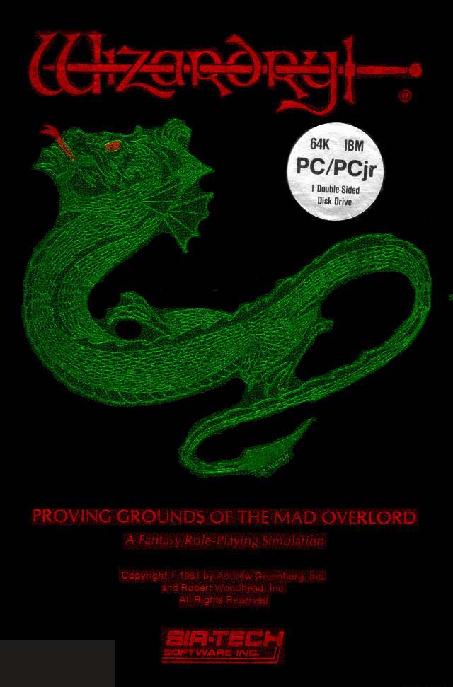 Wizardry: Proving Grounds of the Mad Overlord - pedn CD obal
