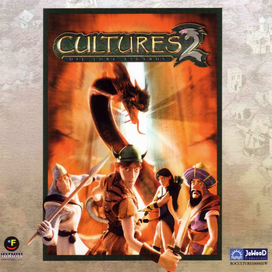 Cultures 2: The Gates of Asgard - pedn CD obal