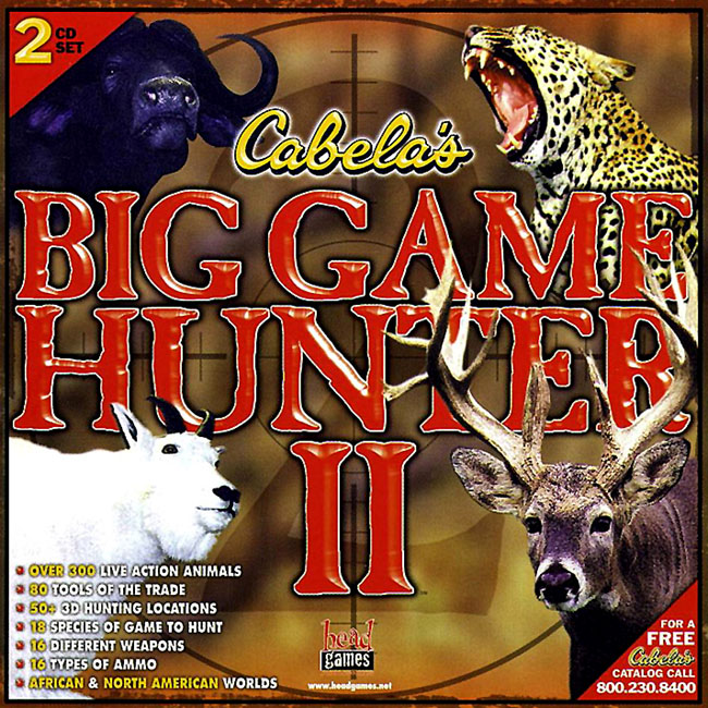 Big Game Hunter 2 - pedn CD obal