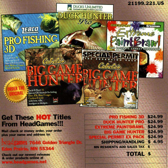 Big Game Hunter 2 - pedn vnitn CD obal