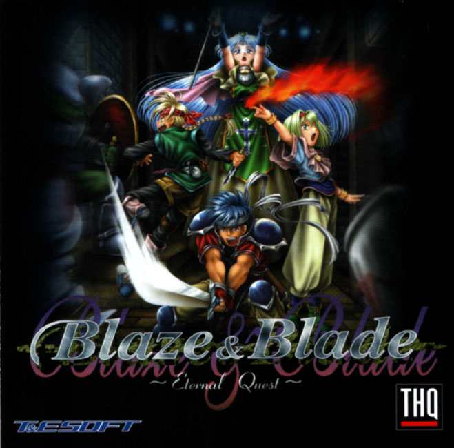 Blaze and Blade - pedn CD obal