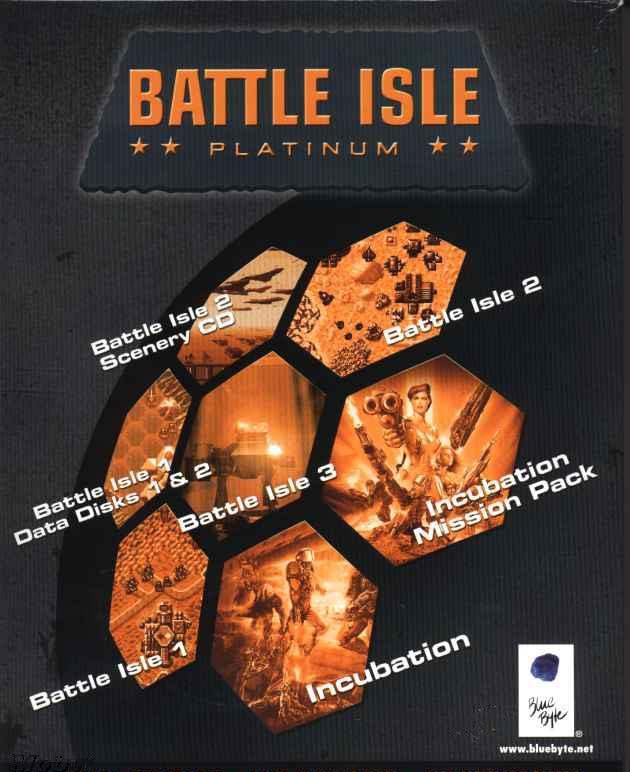 Battle Isle: Platinum - pedn CD obal