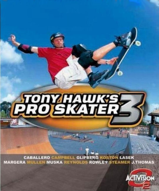 Tony Hawk's Pro Skater 3 - pedn CD obal 2