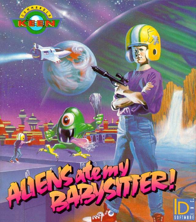 Commander Keen 6: Aliens Ate My Babysitter! - pedn CD obal