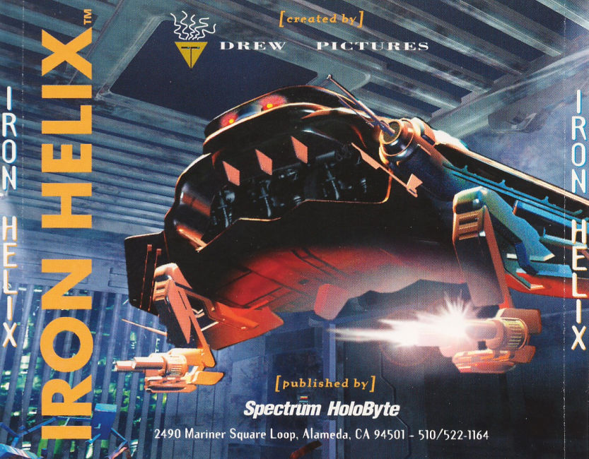 Iron Helix - zadn CD obal