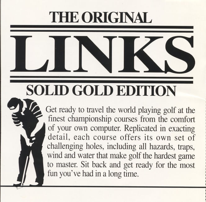 Links: Solid Gold Edition - pedn vnitn CD obal
