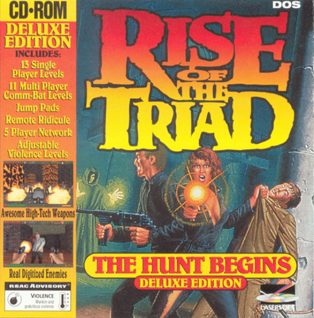 Rise of the Triad: The Hunt Begins - Deluxe Edition - pedn CD obal