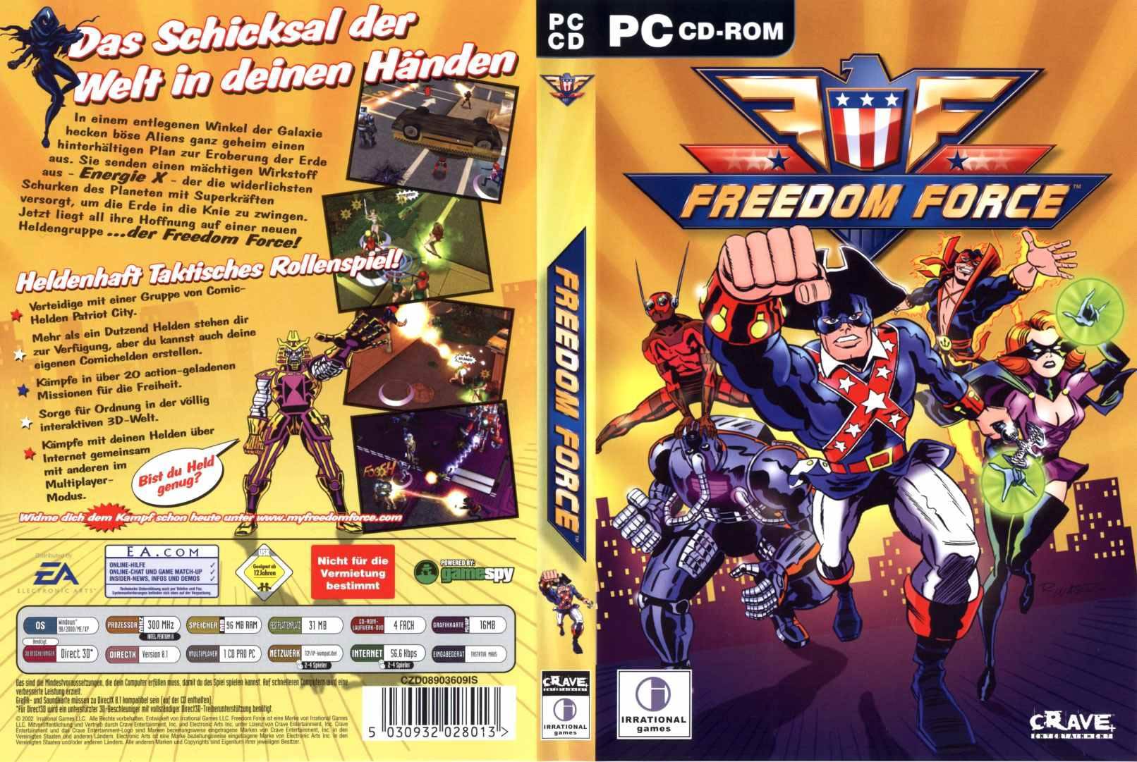 Freedom Force - DVD obal