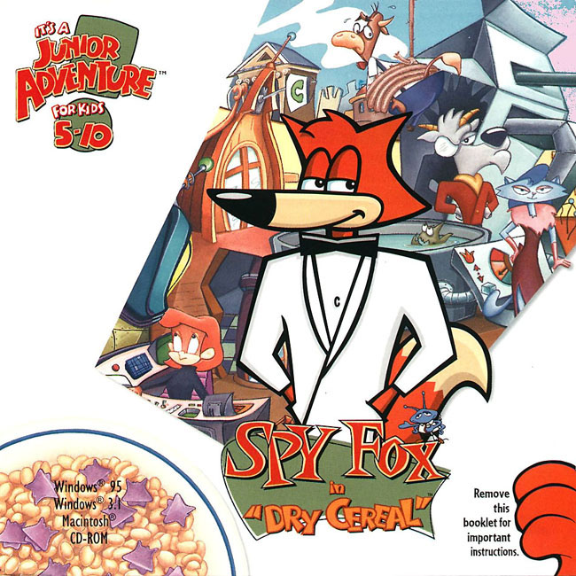Spy Fox: In Dry Cereal - pedn CD obal