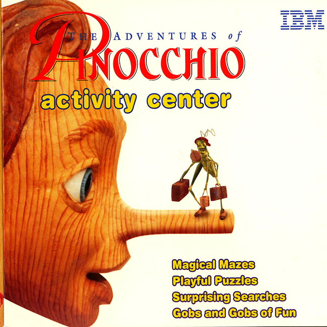 The Adventures of Pinocchio - pedn CD obal