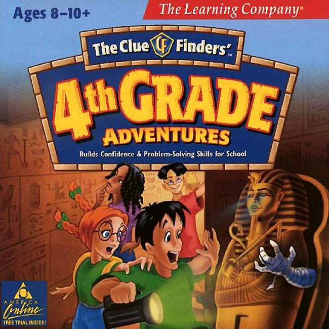Clue Finders: 4th Grade Adventures - pedn CD obal