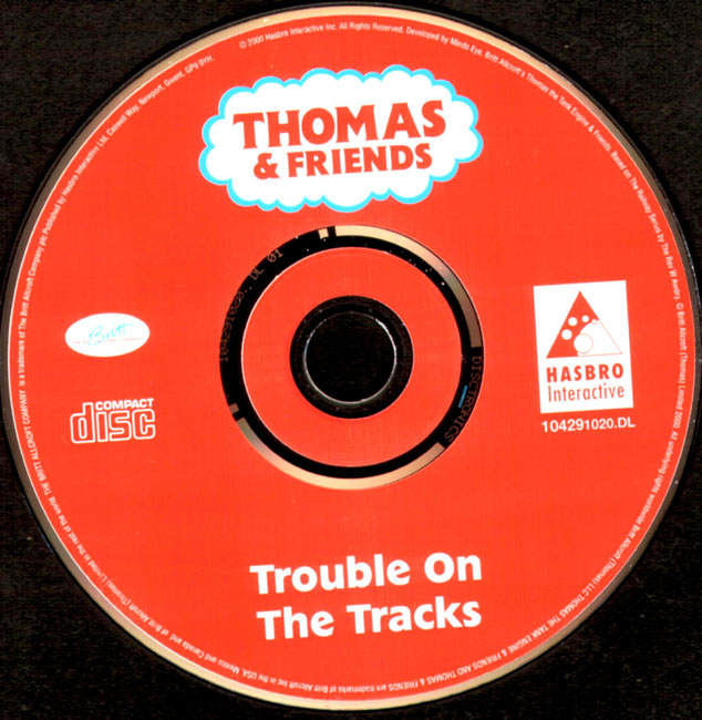 Thomas & Friends: Trouble on the Tracks - CD obal