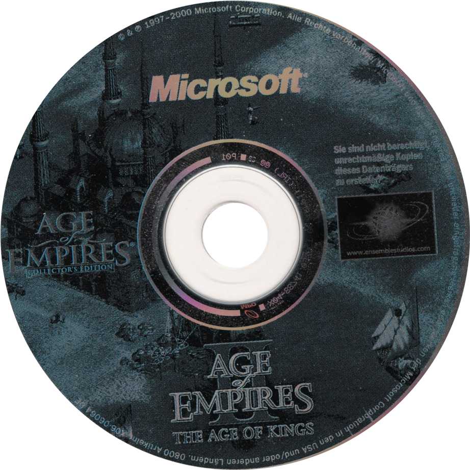 Age of Empires: Collector's Edition - CD obal 2