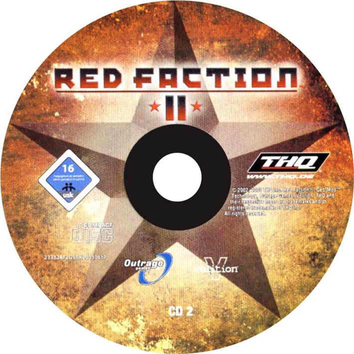 Red Faction 2 - CD obal 2