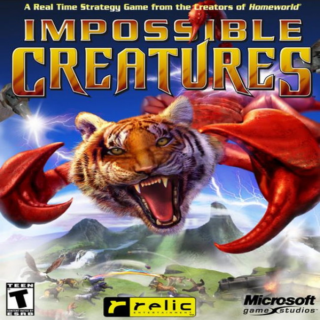 Impossible Creatures - pedn CD obal