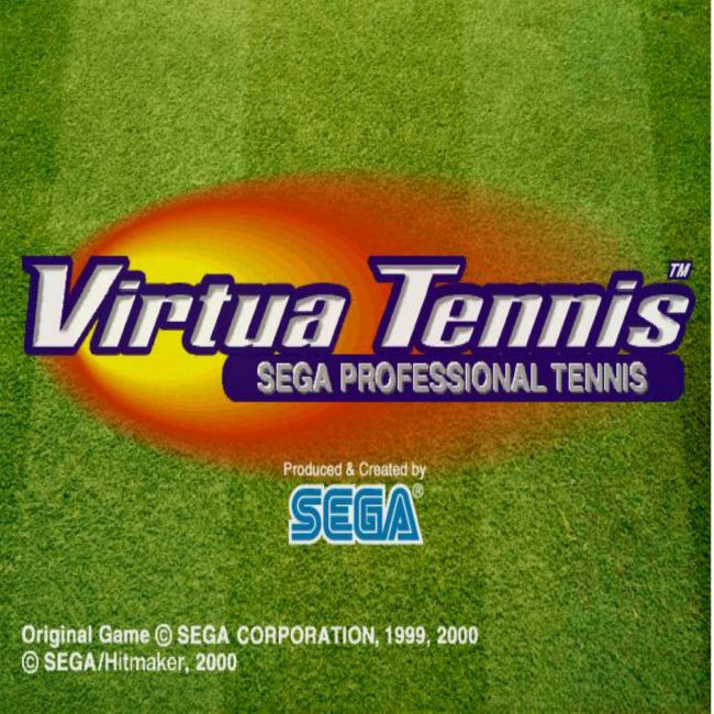 Virtua Tennis: Sega Professional Tennis - pedn CD obal 2