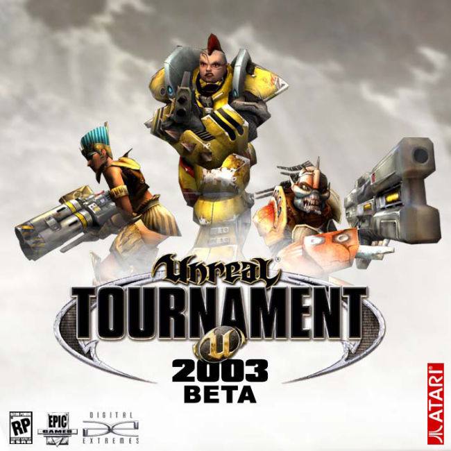 Unreal Tournament 2003 Beta - pedn CD obal