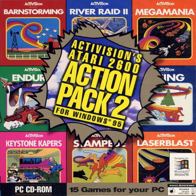 Atari 2600: Action Pack 2 - pedn CD obal