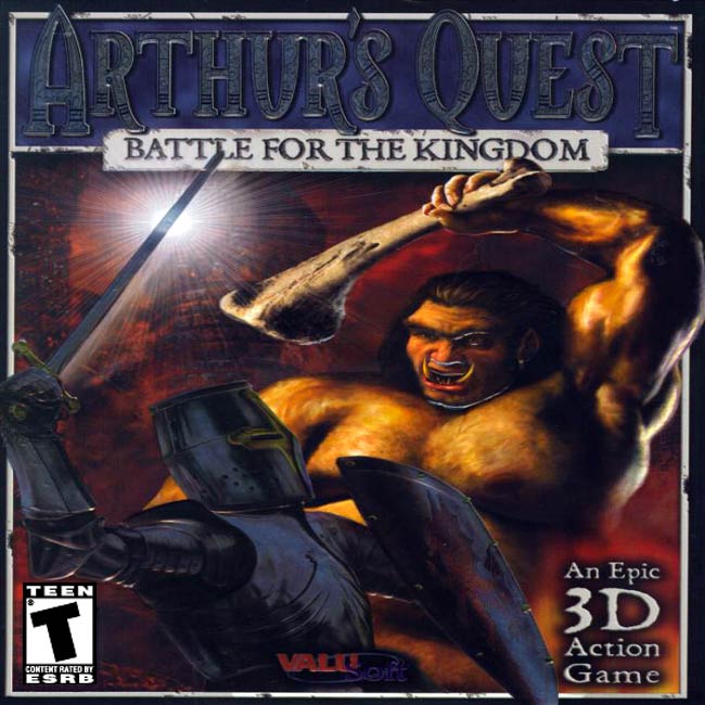 Arthur's Quest: Battle for the Kingdom - pedn CD obal