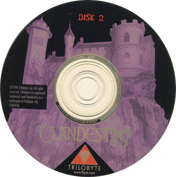 Clandestiny - CD obal