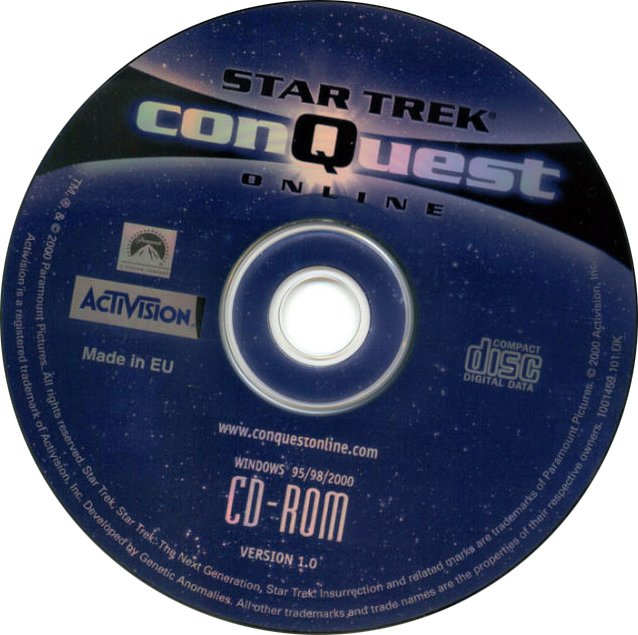 Star Trek: Conquest Online - CD obal