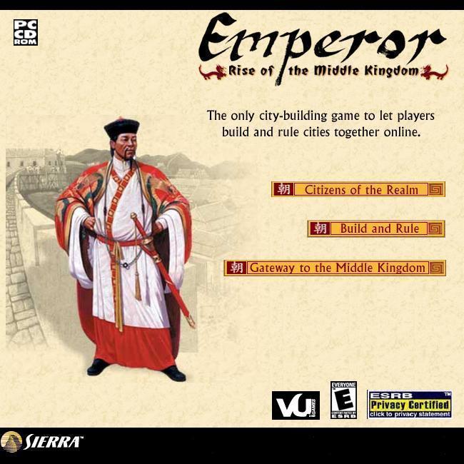 Emperor: Rise of the Middle Kingdom - pedn CD obal