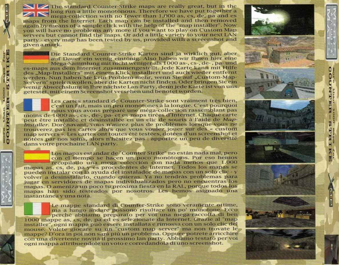 Counter-Strike: Mods and Maps - zadn CD obal